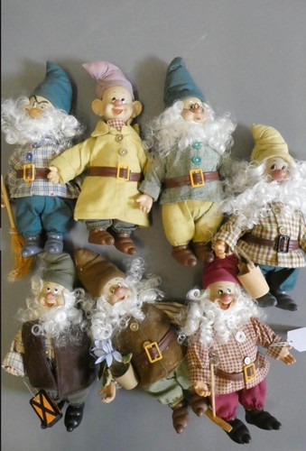 Vintage snow white seven - snow,