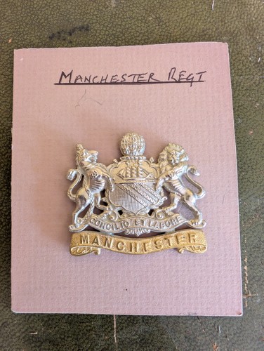 Manchester regiment british - regiment,