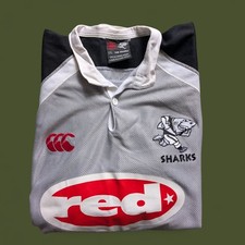 Vintage Classic Canterbury Natal Sharks Mens Rugby Jersey Size XXL