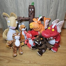 Julia Donaldson Plush Bundle Soft Toy Gruffalo Room On The Broom Zog Fox Tiger