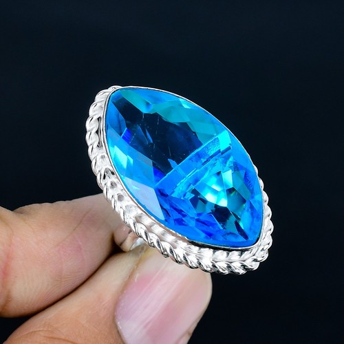 Swiss blue topaz marquise - swiss,