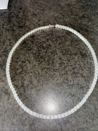 Cernucci tennis chain necklace - cernucci,
