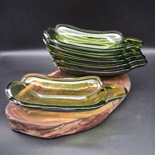 Vtg indiana glass avocado - indiana,