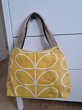 Orla Kiely Handbag Yellow Big Stem Print 