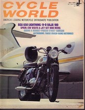 Cycle World Magazine May 1970