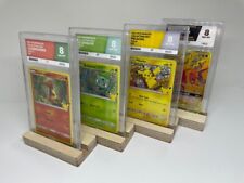 Ace Grading Trading Card Stand Ply Wood Pokemon YuGiOh Magic Wooden