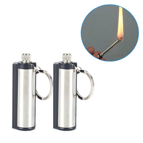 2pcs permanent match keychains - match,