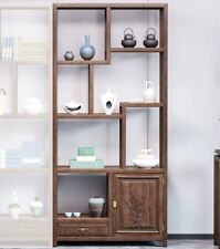 Decorative | Asian|Oriental|Chinese Wooden Shelf Cabinet More Space for Display