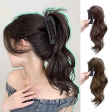 Synthetic Claw Clip Ponytail
