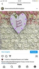 Flower Wall HIRE BIRMINGHAM