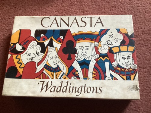 Waddingtons canasta vintage - waddingtons,