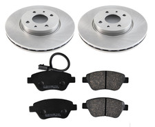 Front 257mm Brake Discs and