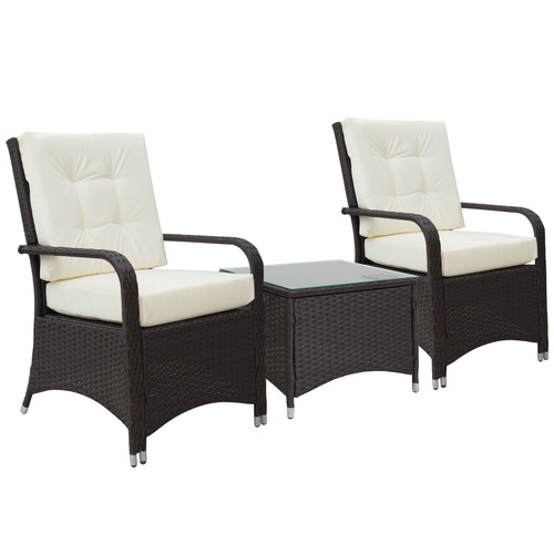 Rattan garden furniture pcs - garden, 3