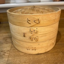 2-Tier Bamboo Steamer 21CM