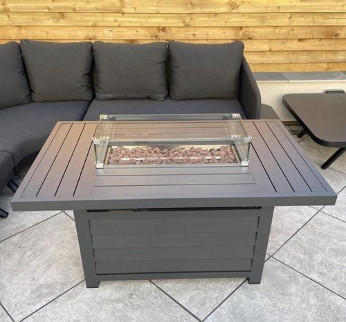 Aluminium fire pit - fire,