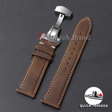 Omega Seiko Leather Watch Band
