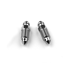 Suzuki GSXR1000 K1-K2 01-02 Stainless Steel Rear Bleed Nipple Kit