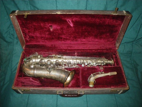 Vintage silver conn alto - vintage,