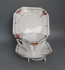 Shelley China Art Deco Trio