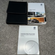 VOLKSWAGEN CADDY OWNERS PACK / HANDBOOK / MANUAL + WALLET 2015-2020 (B074)
