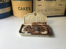 vintage soap dish wall rusty retro bathroom 