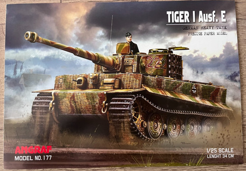 Tiger ausf paper model - i, e