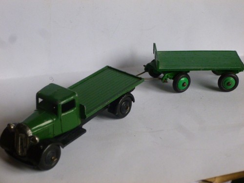 Dinky 25c flat truck - truck, and