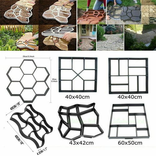 Garden paving pavement - pavement, mold