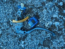 Suzuki BKing Brembo M42 Calipers Joined To Brembo Rcs 19 Master Cylinder with...