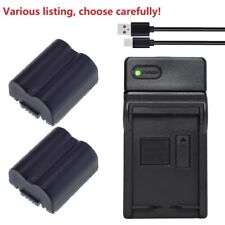 Battery or Slim charger for Panasonic Lumix CGA-S006 DMC-FZ18 DMC-FZ28 DMC-FZ30