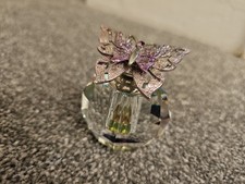 Glass Perfume Bottle Purple