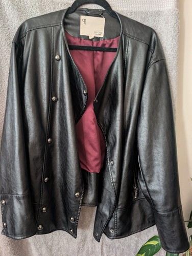 Pilcro faux leather jacket - pilcro,