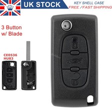 Remote Flip 3 Buttons Key Case