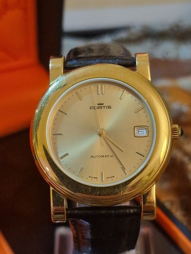 Fortis gold plated automatic - fortis,