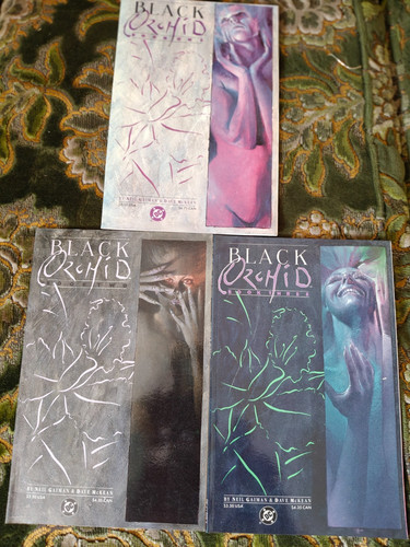 Black orchid books 3 dc - black,