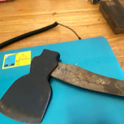 Vintage original hatchet axe - vintage,
