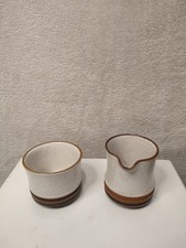 Denby potters wheel milk - potters, jug