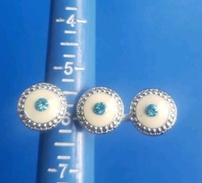 Vintage Silver Tone Double