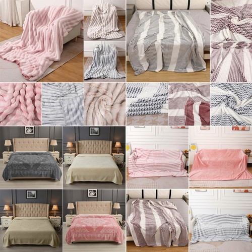 Bubble wave embossed throws - bubble,, wave,