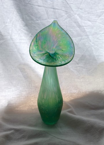 Vintage heron iridescent - heron, green
