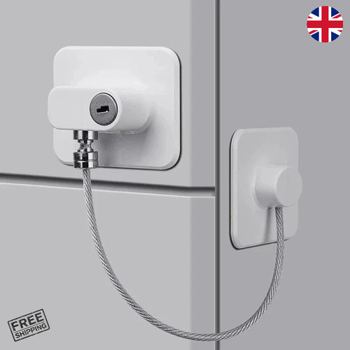 Refrigerator freezer door lock - refrigerator,