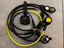 Complete set Scubapro MK25 1st Stage ,S600 2nd Stage, R285 Octo, dive comp
