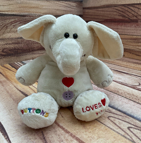 Buttons humatt cream - humatt, elephant