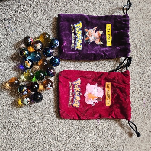 Vintage pokemon marbles set - marbles,