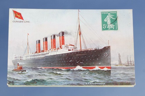 Cunard line rms mauretania - cunard,