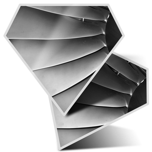 Diamond shape vinyl - 2x,