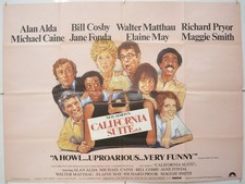CALIFORNIA SUITE (1978) Original Cinema Quad Movie Poster - Drew Struzan Artwork