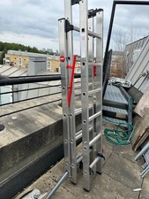 Hailo 9306-507 Profilot 2018 Aluminium Combination Ladder, Silver