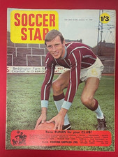 1968 SOCCER STAR MAGAZINE 19-01-1968 CRYSTAL PALACE RANGERS TEAM 19TH JANUARY