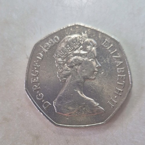 Rare 50p elizabeth - rare,